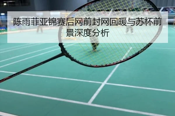 陈雨菲亚锦赛后网前封网回暖与苏杯前景深度分析